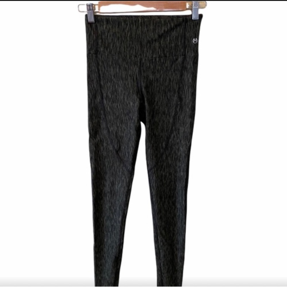 Maaji Activewear Leggings Green and black static print - size Small